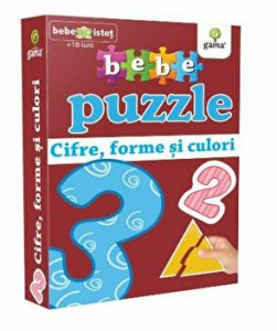 Cifre, forme si culori. Puzzle