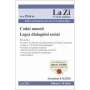 Codul muncii. Legea dialogului social. Cod 720. Actualizat la 8. 10. 2020 de Luminita Dima