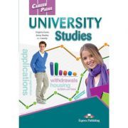 Curs limba engleza Career Paths University Studies Students Book with Digibooks Application