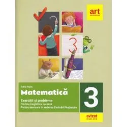 Exercitii si probleme de Matematica. Clasa a 3-a. Plus portofoliu de evaluare de Alin Radu