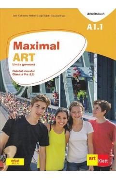 Maximal ART A1.1 - Limba germana - Clasa 5 L2 - Caietul elevuluiCD