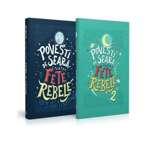 Pachet: Povești de seară pentru fete rebele (Vol.1   Vol.2) de Francesca Cavallo