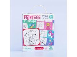 Printese si unicorni - Desenam pas cu pas