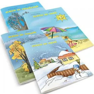 Set albume (Primavara, Vara, Toamna, Iarna) de Filofteia Grama