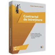 Contractul de intretinere. Conditii de validare specifice. Efectele contractului de intretinere. Incetarea contractului de intretinere si executarea silita a obligatiei de intretinere