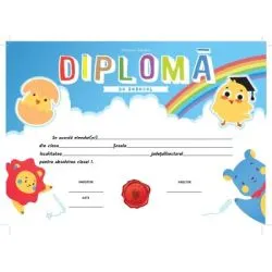 Diploma de absolvire a clasei I (DZC01) de Diploma Scolara