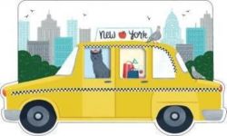 New York City Taxi Shaped Cover Sticky Notes. Recipes for Good Times