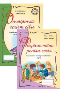 Pachet. Sugestii pentru jocuri si activitati alese: Invatam sa scriem cifrePregatim mana pentru scris