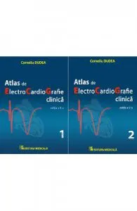 Atlas de electrocardiografie clinica vol.1+2 ed.5 de Corneliu Dudea