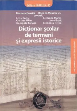 Dicționar școlar de termeni și expresii istorice de Ioan Popa