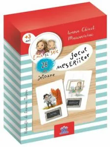 Ema si Eric - Jocul meseriilor - 26 de jetoane de Ioana Chicet-Macoveiciuc