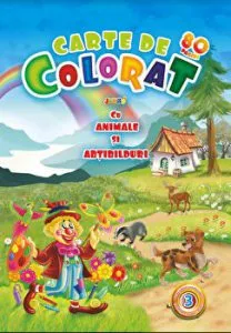 Jumbo 80, Vol 3: Carte de colorat. Animale si abtibilduri