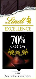 Lindt Excellence 70% cacao dark: Cele mai savuroase retete