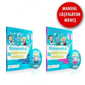 Matematica si explorarea mediului clasa I. Manual + CD (2 volume) de Alina Carmen Birta