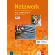 Netzwerk B1. 1, Deutsch als Fremdsprache. Kurs- und Arbeitsbuch mit DVD und 2 Audio-CDs de Stefanie Dengler