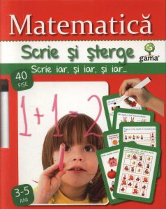 Scrie si sterge-Matematica 3-5 ani
