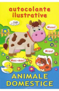 Animale domestice. Autocolante ilustrative