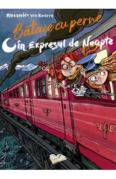 Bataie cu perne in Expresul de Noapte