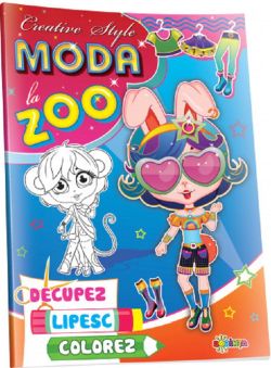 Decupez, lipesc, colorez: Moda la Zoo