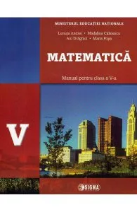 Matematica - Clasa 5 - Manual de Madalina Calinescu