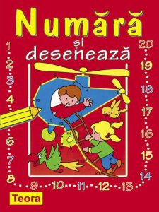 Numara si deseneaza: invata numerele