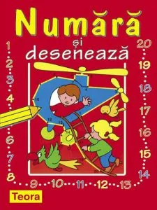 Numara si deseneaza: invata numerele