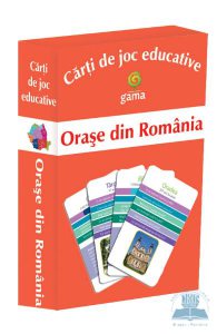 Orase din Romania. Carti de joc educative