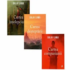 Pachet Mesaje intelepte. Cartea intelepciunii. Cartea desteptarii. Cartea compasiunii de Dalai Lama