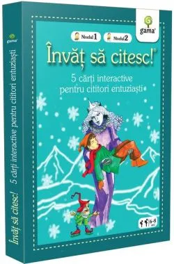 Pachet pentru cititori entuziaști VI (6-8 ani), nivelul 1-2. Învăț să citesc