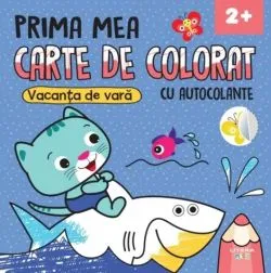 Prima mea carte de colorat. Vacanta de vara de Anonim