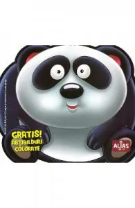 Ursul panda. Abtibilduri colorate