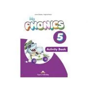 Curs limba engleza My Phonics 5 Caiet cu App de Jenny Dooley