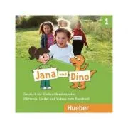 Jana und Dino 1 Medienpaket 2 Audio-CDs und 1 DVD zum Kursbuch de Manuela Georgiakaki