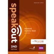 Speakout Advanced 2nd Edition Students Book with DVD-ROM and MyEnglishLab