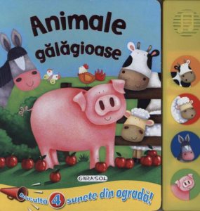 Animale galagioase - Carte cu sunete