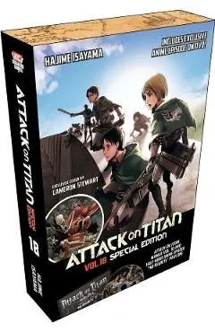 Attack on Titan 18 Manga Special Edition W/DVD [With DVD] de Hajime Isayama