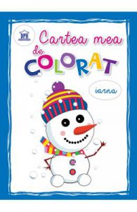 Cartea mea de colorat: Iarna