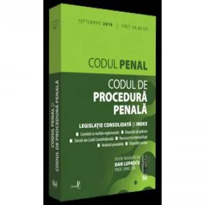 Codul penal si Codul de procedura penala: SEPTEMBRIE 2019.