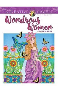 Creative Haven Wondrous Women Coloring Book de Marty Noble