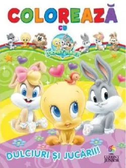 Dulciuri şi jucării! Colorează cu Baby Looney Tunes