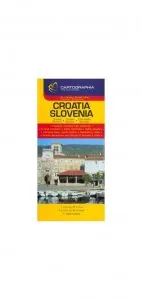 Harta Croatia si Slovenia de Cartographia