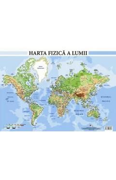 Harta fizica a lumii