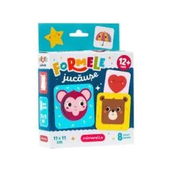 Joc educativ. Puzzle Mimorello. Formele jucause