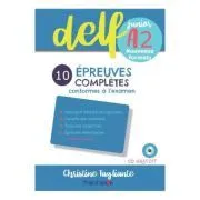 Nouveau DELF junior A2 10 épreuves complètes de Christine Tagliante