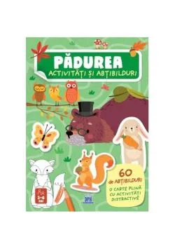 Pădurea. Activități și abțibilduri de Roberta Marcolin