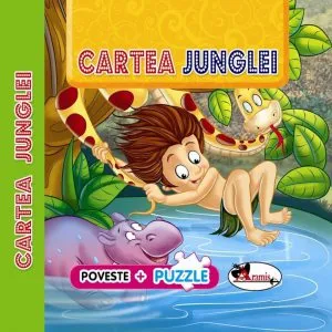 Povesti cu Puzzle - Cartea Junglei