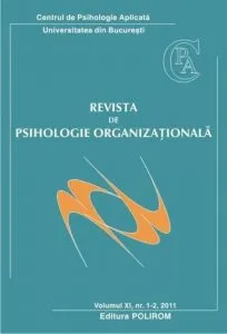 Revista de psihologie organizationala. Volumul XI, nr. 1-2, 2011 de Mihaela Roco