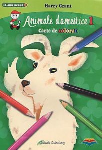 Animale domestice 1. Carte de colorat