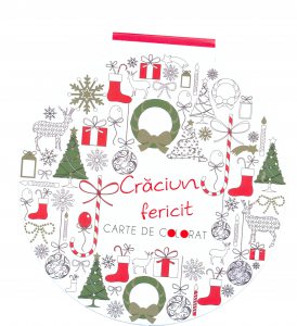 Craciun Fericit - Carte de Colorat