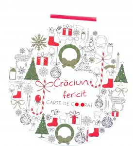 Craciun Fericit - Carte de Colorat